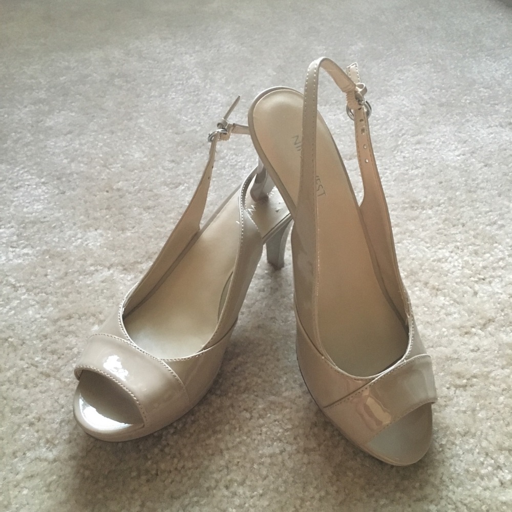 Nine West Womens Kalner Slingback Dress Sandals